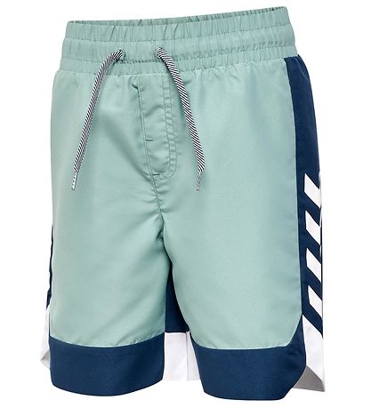 Hummel Badeshorts - hmlDIVE - Blue Surf