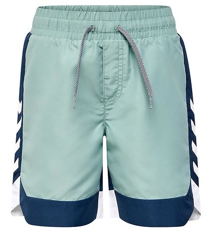 Hummel Badeshorts - hmlDIVE - Blue Surf