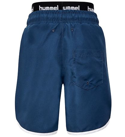 Hummel Badeshorts - hmlSWELL - Dark Denim