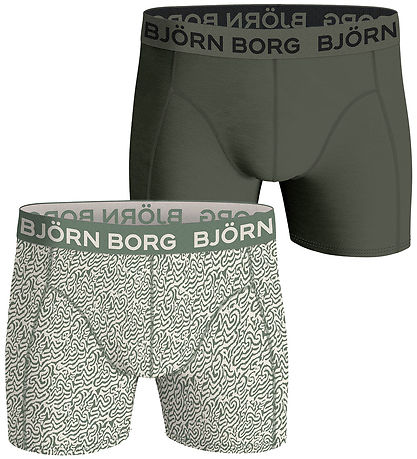 Bjrn Borg Boxershorts - 7-pak - Grn/Bl