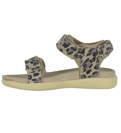 Woden Sandaler - Cirkeline Leo Suede - Leopard