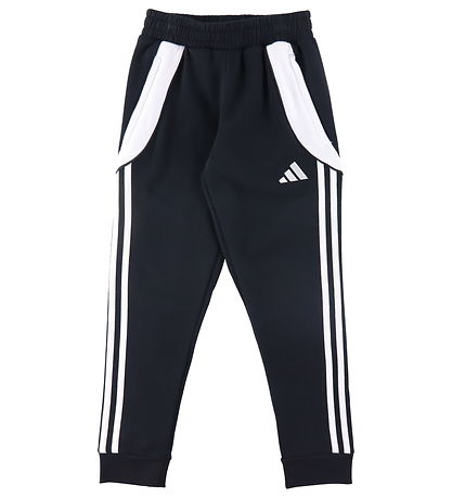 adidas Performance Sweatpants - Tiro24 - Sort/Hvid