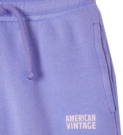 American Vintage Sweatpants - Vintage Iris