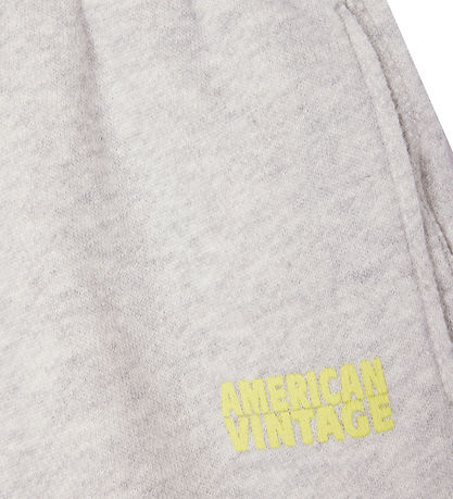 American Vintage Sweatshorts - Polar Melange