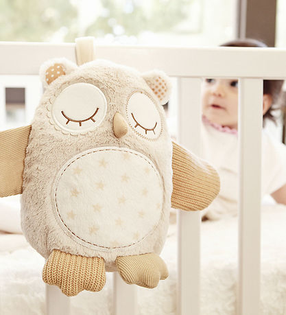 Cloud-B Bamse m. Lyd/Sensor - 24 cm - Nighty Night Owl