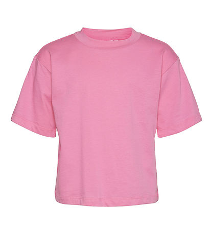 Vero Moda Girl T-shirt - VmCherry - Pink Cosmos/ Cayenne Cherry