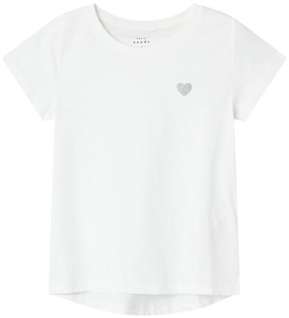 Name It T-Shirt - Noos - NkfVioline - Bright White