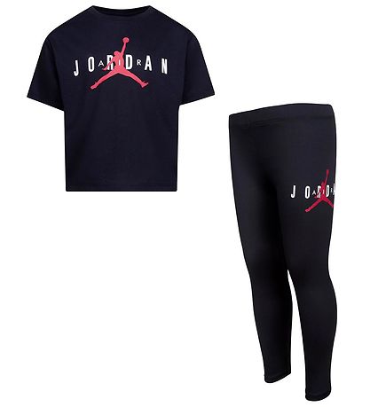Jordan St - T-shirt/Leggings - Sustainable - Sort