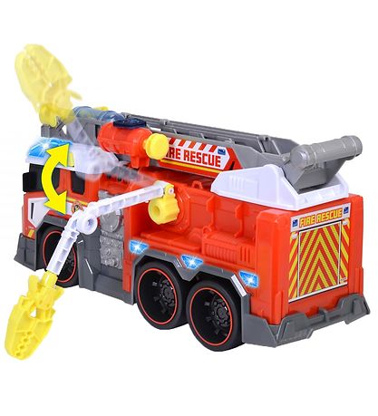 Dickie Toys Bil - Fire Fighter - Lys/Lyd