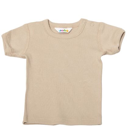 Joha T-shirt - Rib - Beige