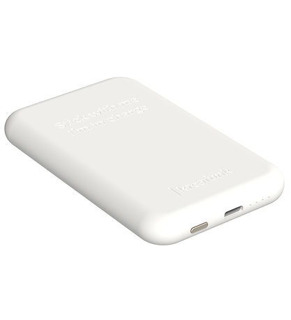 Kreafunk Powerbank - toCHANGE QI - Hvid - 5.000mAh