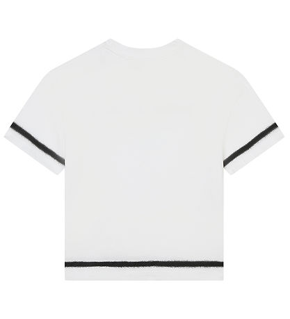 Little Marc Jacobs T-shirt - Hvid m. Sort