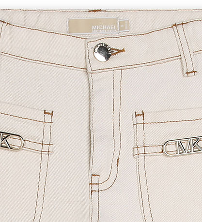 Michael Kors Jeans - Cream m. Guld