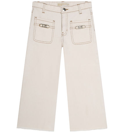 Michael Kors Jeans - Cream m. Guld