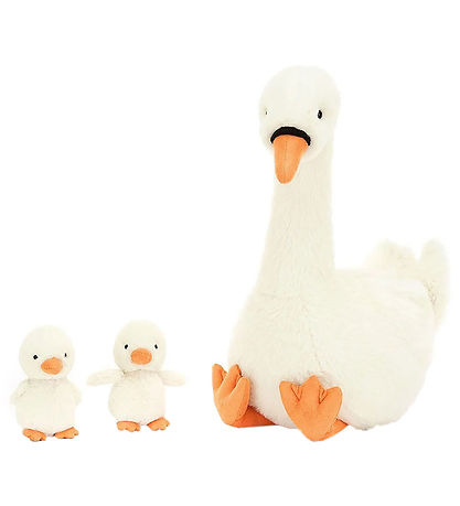 Jellycat Bamse - 39x18 cm - Featherful Swan