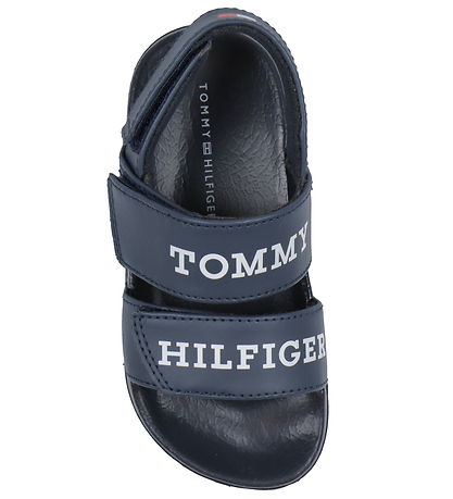 Tommy Hilfiger Badesandaler - Velcro -  Navy