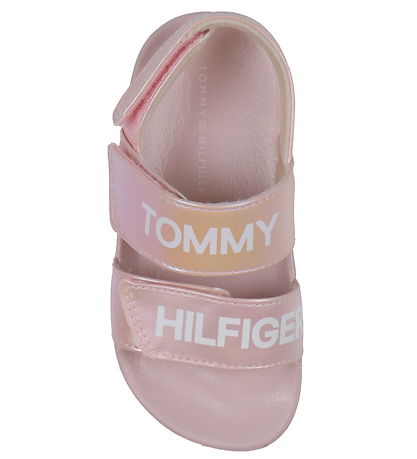 Tommy Hilfiger Badesandaler - Velcro - Rosa