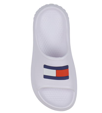 Tommy Hilfiger Badesandaler - Foam Slide - Hvid