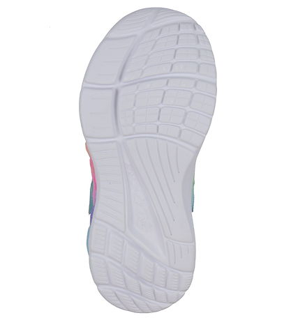 Skechers Sko m. Lys - Rainbow Cruisers - Turqouise Multi