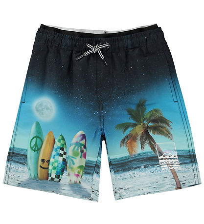 Molo Badeshorts - UV50+ - Neal - Sunset Surfer