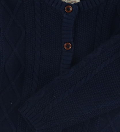 Copenhagen Colors Cardigan - Strik - Navy