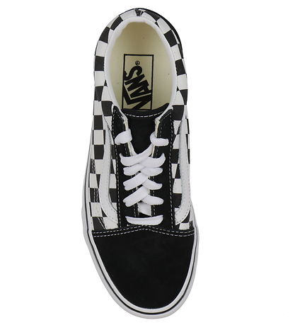 Vans sko - Old Skool - Checkerboard - Sort/Off White