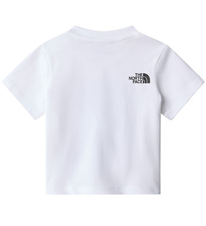 The North Face T-shirt - Box Infill Print - Hvid