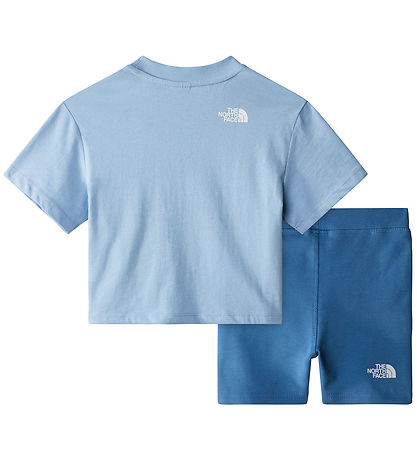 The North Face  Shortsst - T-shirt/Cykelshorts - Steel Blue/Ind