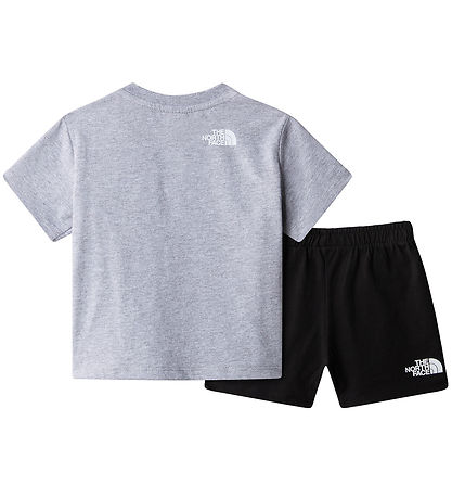 The North Face Shortsst - T-shirt/Shorts - Light Grey Heather/S