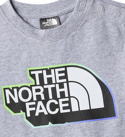 The North Face Shortsst - T-shirt/Shorts - Light Grey Heather/S