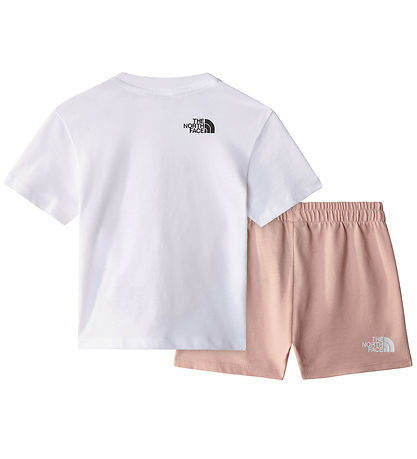 The North Face Shortsst - T-shirt/Shorts - Pink Moss/Hvid