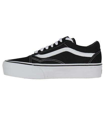 Vans Sko - Old Skool Platform - Sort/Hvid