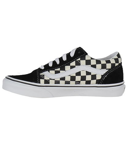 Vans Sko - Old Skool - Primary Check - Sort/Hvid