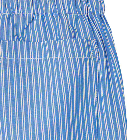 American Vintage Bukser - Rayures Aqua Stripes