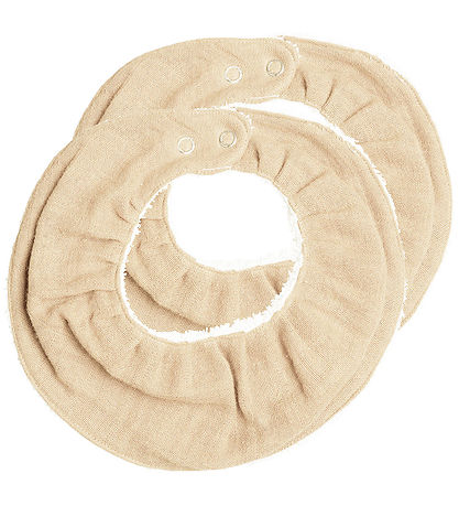 Fabelab Savlesmkke - Ruffle - 2-Pak - Wheat