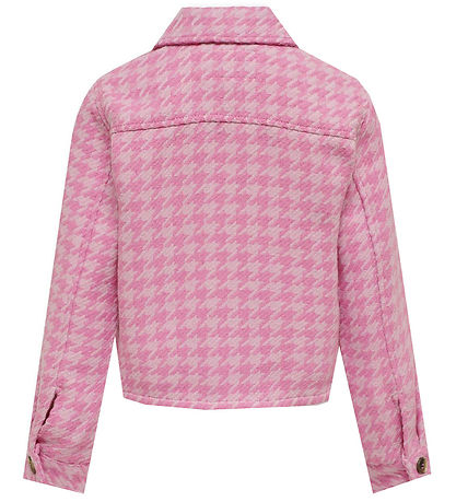 Kids Only Jakke - KogKimmie - Begonia Pink Checks Pirouette