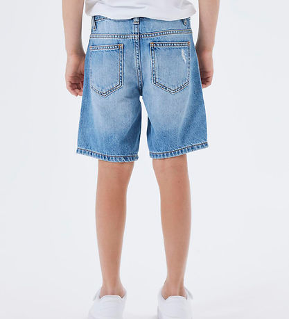 Name It Shorts - Noos - NkmSilas - Medium Blue Denim