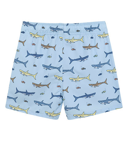 Color Kids Badeshorts - Cerulean