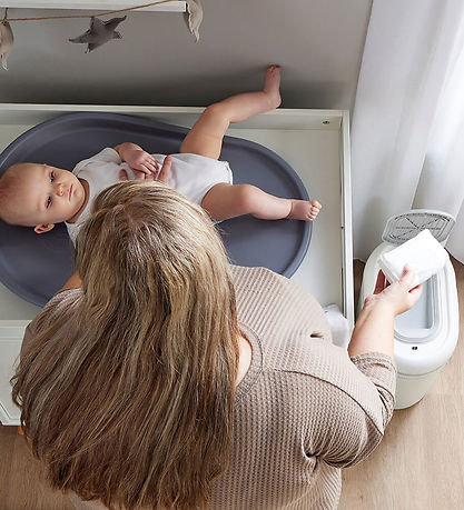 SHNUGGLE Blespand - Eco Touch - Hvid/Grå