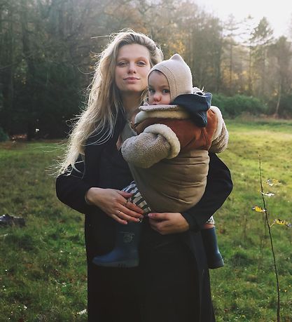 Wildride Bæresele - Hør - Camel Linen - Camel