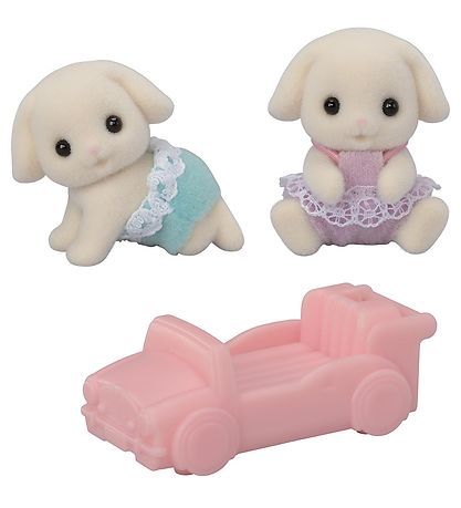 Sylvanian Families - Flora Rabbit Twins - 5737