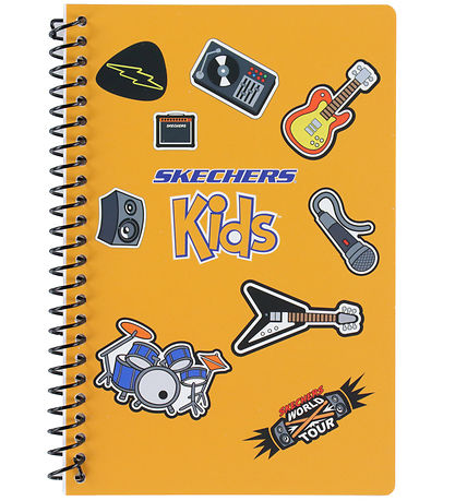 Gave - Skechers Notesbog - Gul
