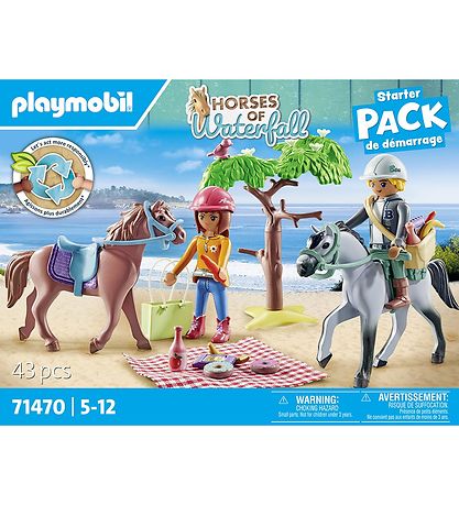 Playmobil Horses Of Waterfall - Ridetur til Stranden med Amelia