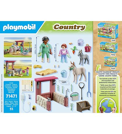 Playmobil Country - Veterinrmission med slerne - 71471 - 55 De