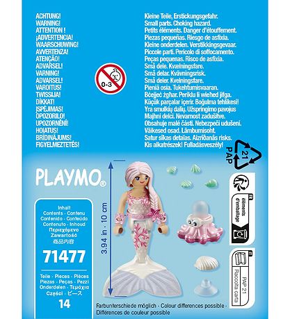 Playmobil SpecialPlus - Havfrue med Sprjteblksprutte - 14 Dele