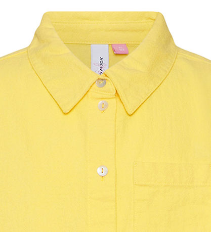 Vero Moda Girl Skjorte - VmHart - Lemon Zest