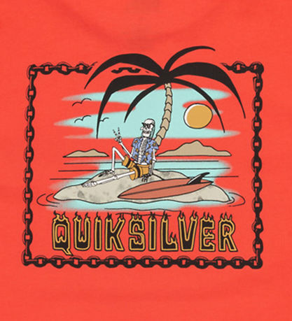 Quiksilver T-shirt - Marooned - Cayenne