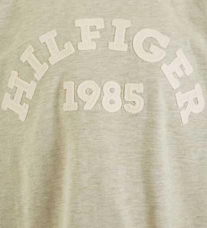 Tommy Hilfiger T-shirt - Monotype - Faded Olive Heather