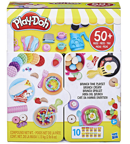 Play-Doh Modellervoks - 50 Dele - Brunch Time Playset