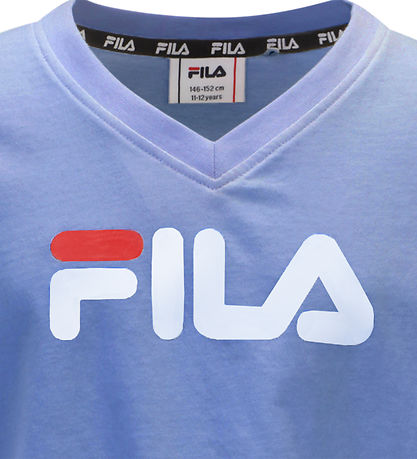 Fila T-shirt - Cropped - Lambsborn - Ultramarine